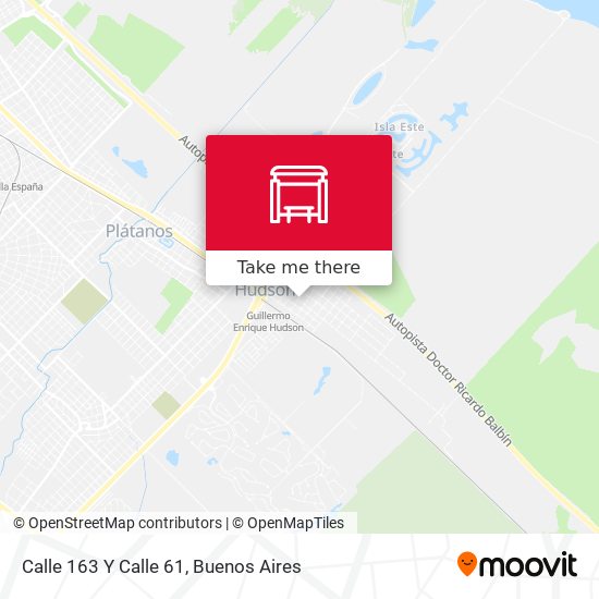 Mapa de Calle 163 Y Calle 61