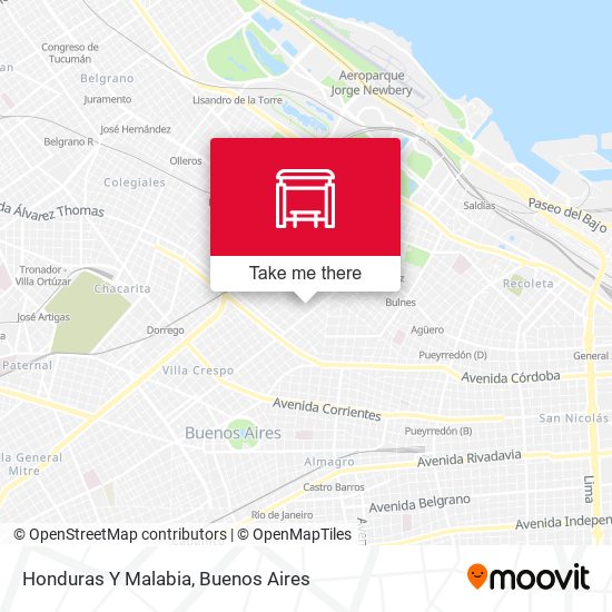 Mapa de Honduras Y Malabia
