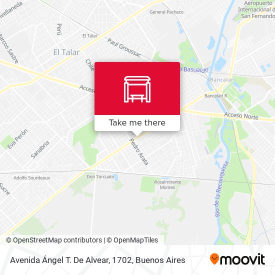 Avenida Ángel T. De Alvear, 1702 map