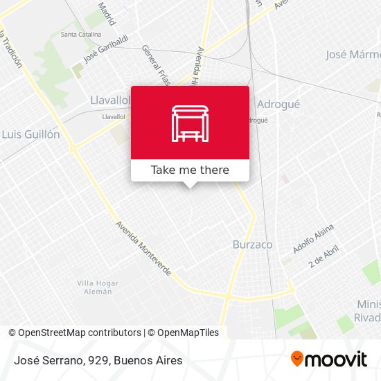 José Serrano, 929 map