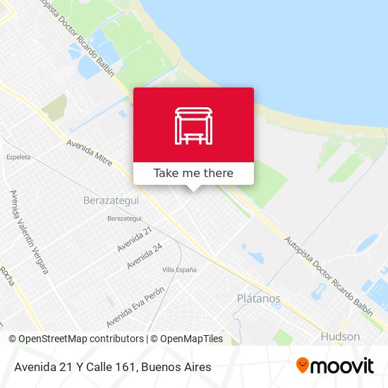 Mapa de Avenida 21 Y Calle 161