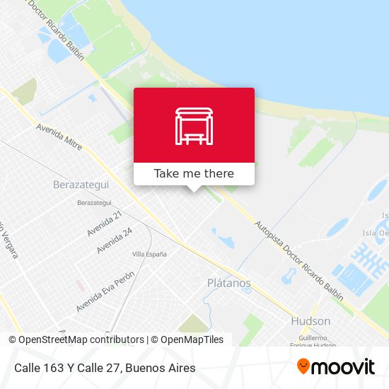 Mapa de Calle 163 Y Calle 27