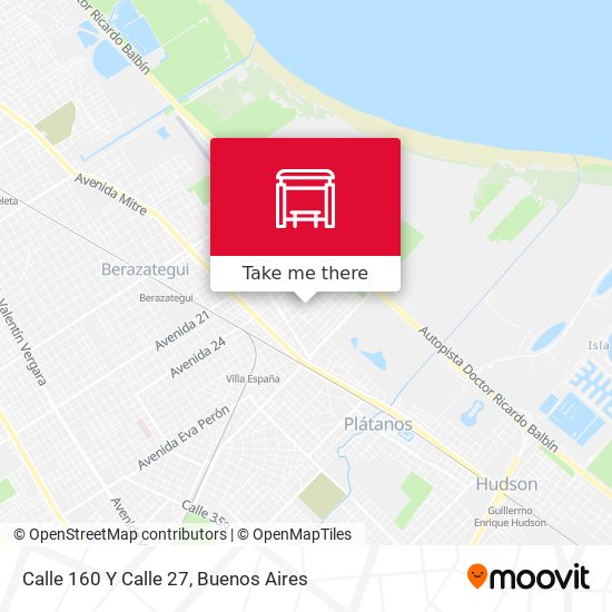 Mapa de Calle 160 Y Calle 27