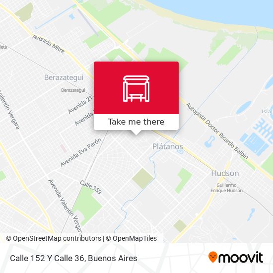 Calle 152 Y Calle 36 map