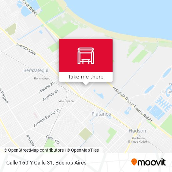 Calle 160 Y Calle 31 map
