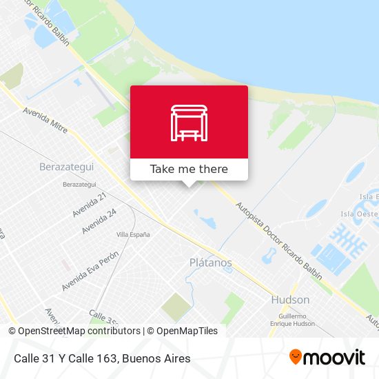 Mapa de Calle 31 Y Calle 163