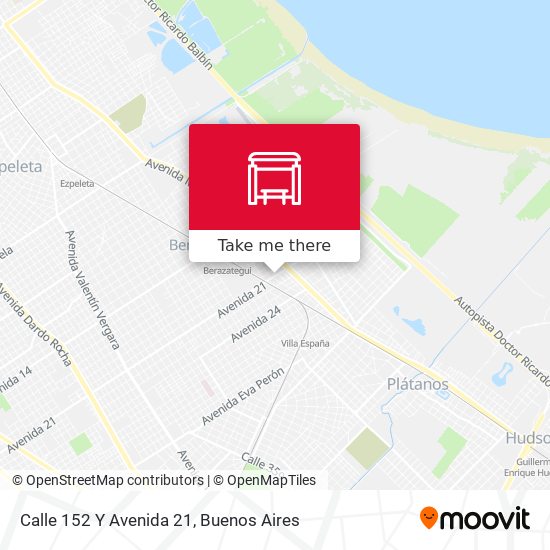 Calle 152 Y Avenida 21 map