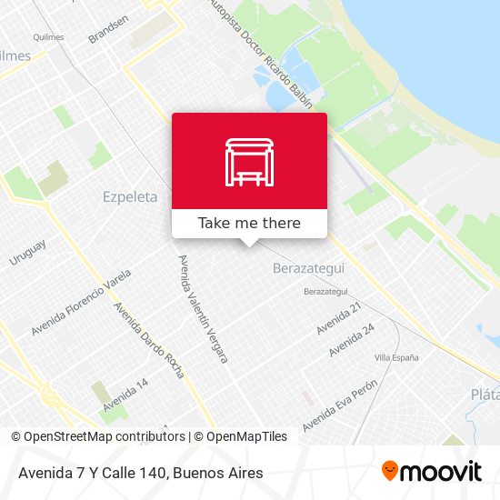 Mapa de Avenida 7 Y Calle 140