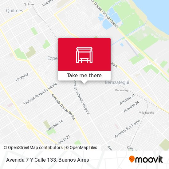 Mapa de Avenida 7 Y Calle 133