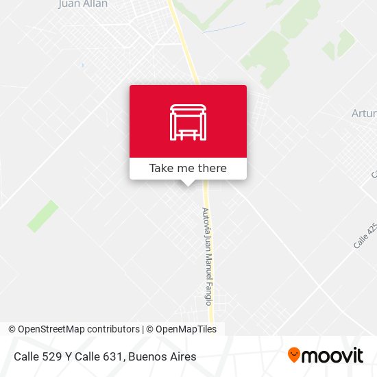 Calle 529 Y Calle 631 map