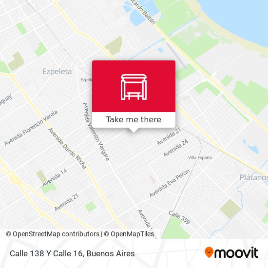 Calle 138 Y Calle 16 map