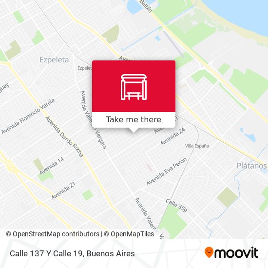 Calle 137 Y Calle 19 map