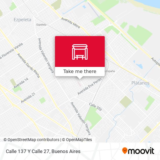 Calle 137 Y Calle 27 map