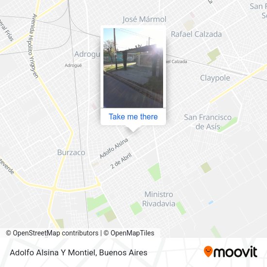 Mapa de Adolfo Alsina Y Montiel