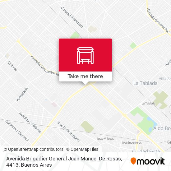 Mapa de Avenida Brigadier General Juan Manuel De Rosas, 4413