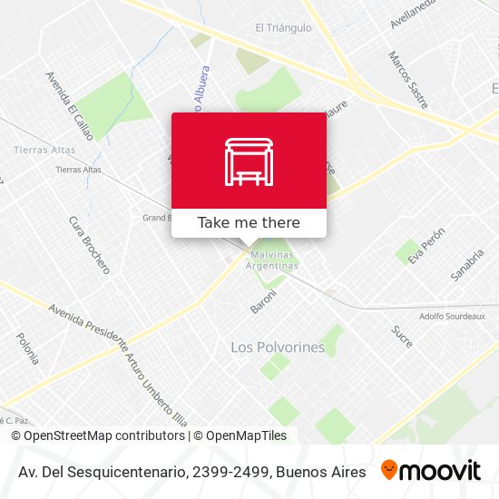 Av. Del Sesquicentenario, 2399-2499 map