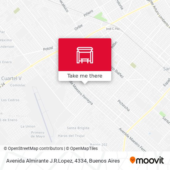 Avenida Almirante J.R.Lopez, 4334 map