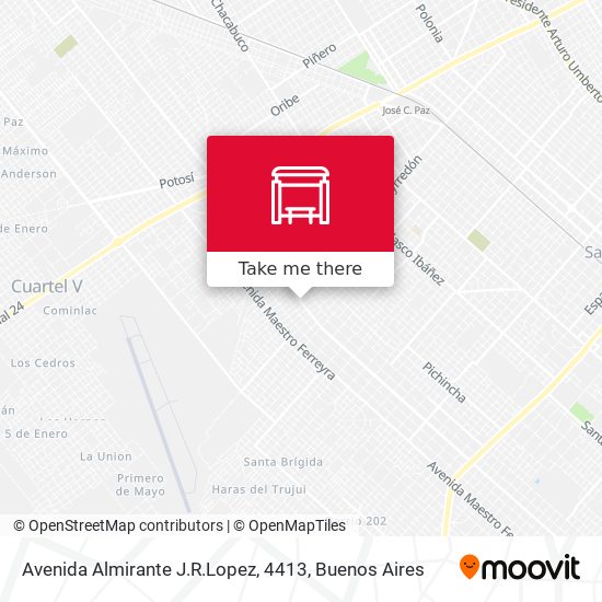 Avenida Almirante J.R.Lopez, 4413 map