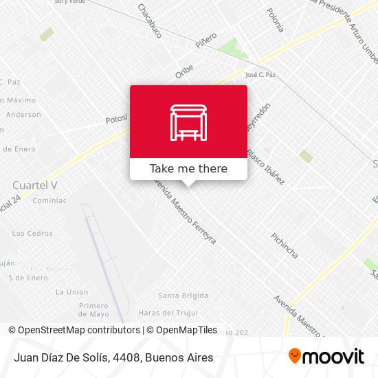 Juan Díaz De Solís, 4408 map