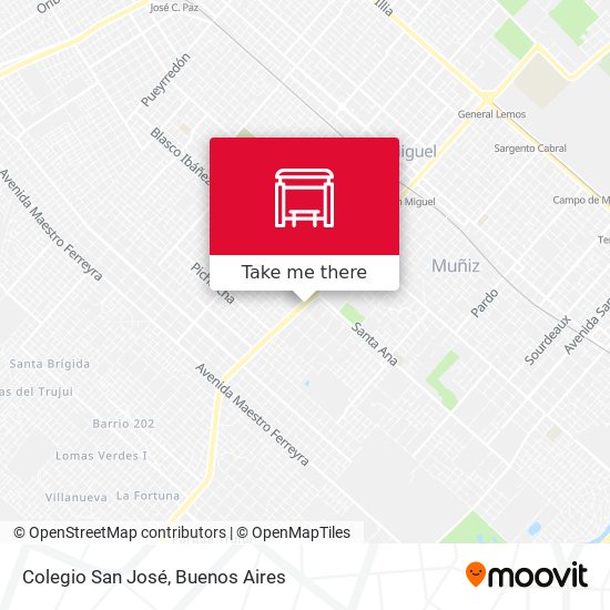 Colegio San José map