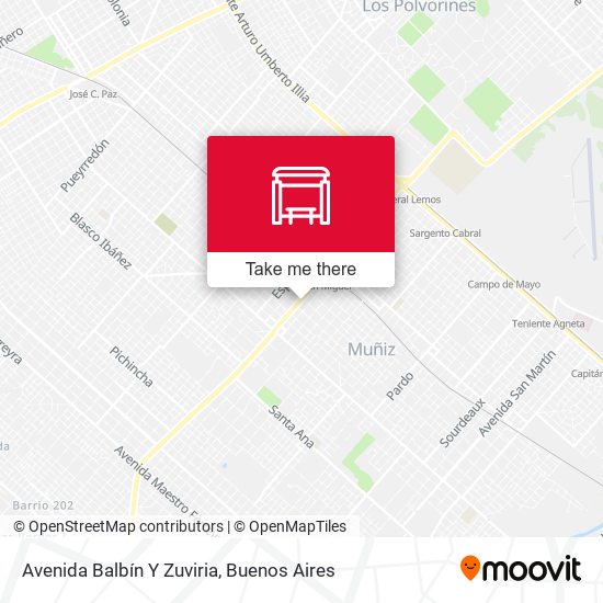 Mapa de Avenida Balbín Y Zuviria