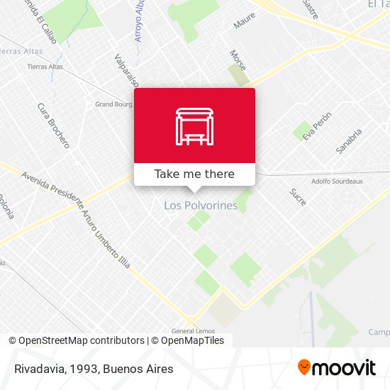 Mapa de Rivadavia, 1993
