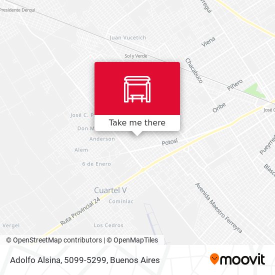 Mapa de Adolfo Alsina, 5099-5299