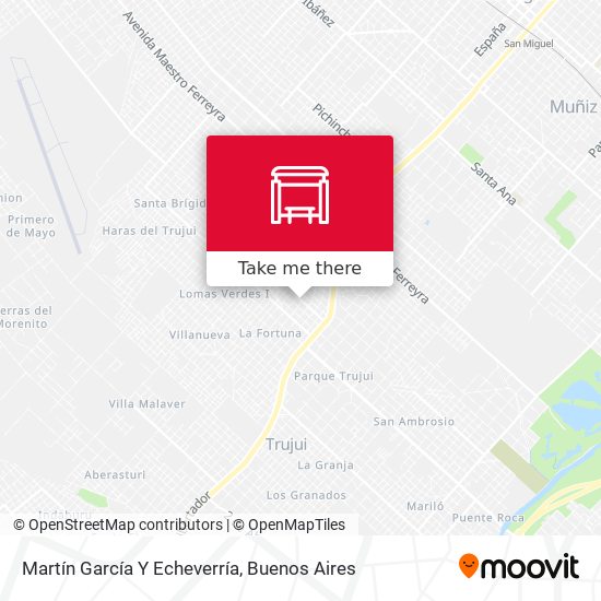 Martín García Y Echeverría map