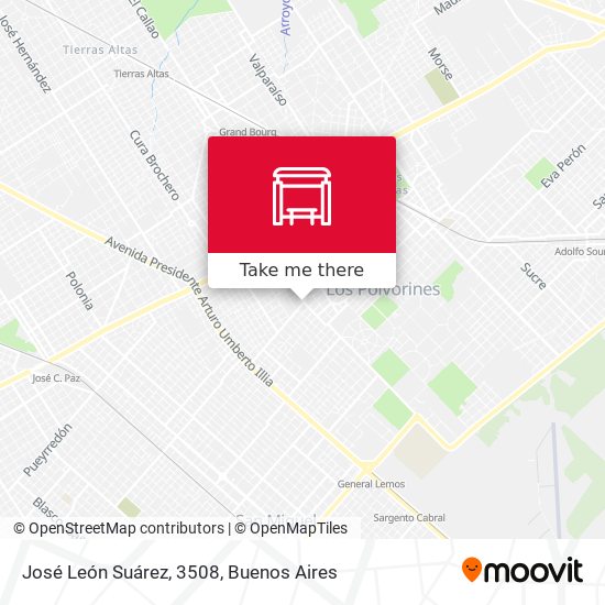 José León Suárez, 3508 map