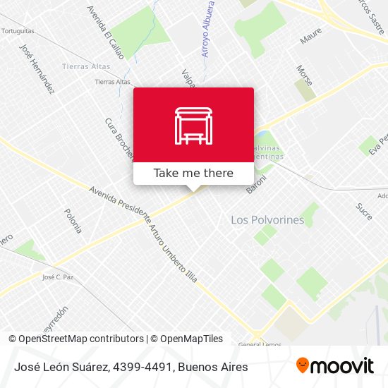 José León Suárez, 4399-4491 map