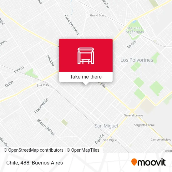 Chile, 488 map