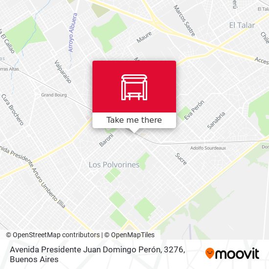 Avenida Presidente Juan Domingo Perón, 3276 map