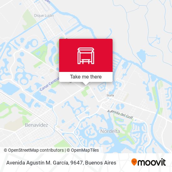 Avenida Agustín M. García, 9647 map