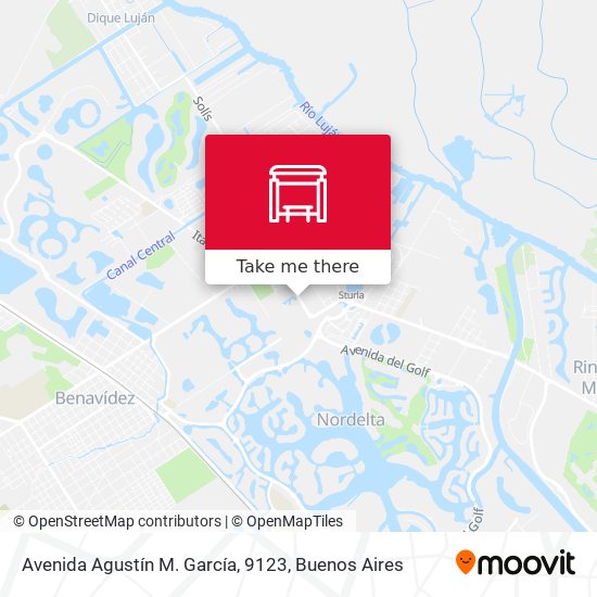 Avenida Agustín M. García, 9123 map