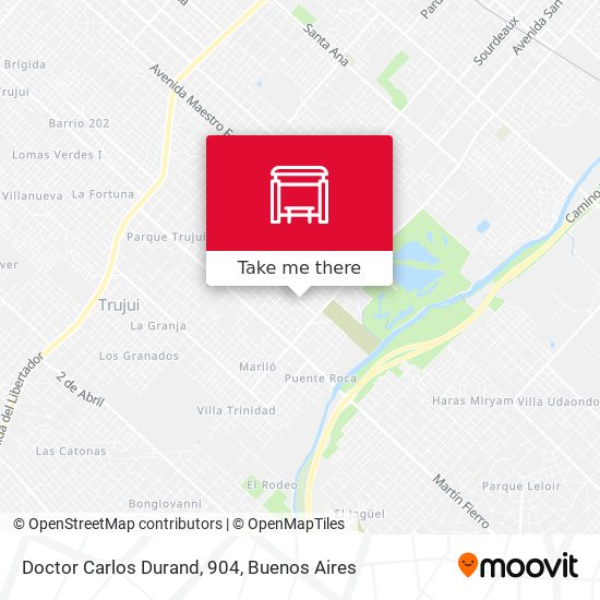 Doctor Carlos Durand, 904 map