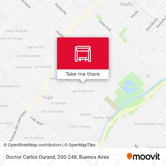 Mapa de Doctor Carlos Durand, 200-248