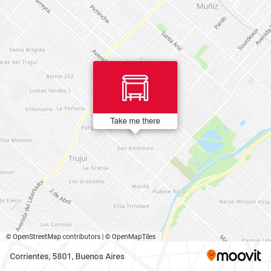 Mapa de Corrientes, 5801