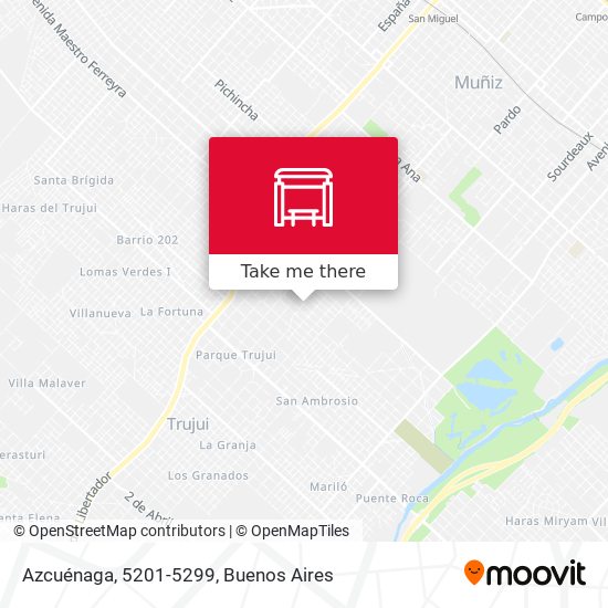 Azcuénaga, 5201-5299 map