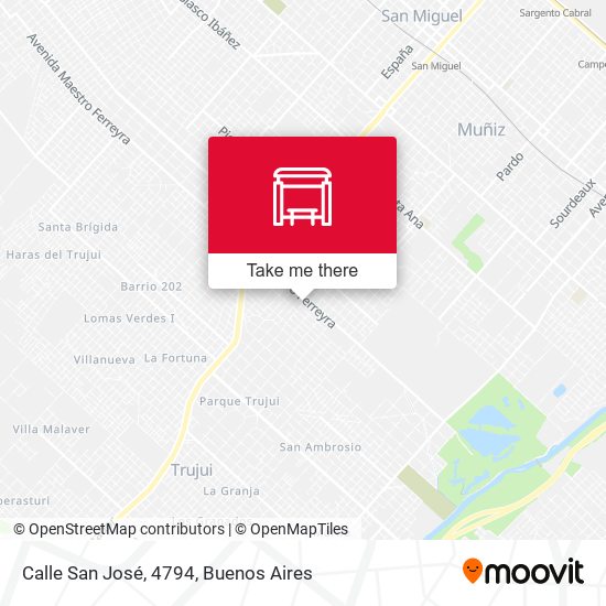 Calle San José, 4794 map