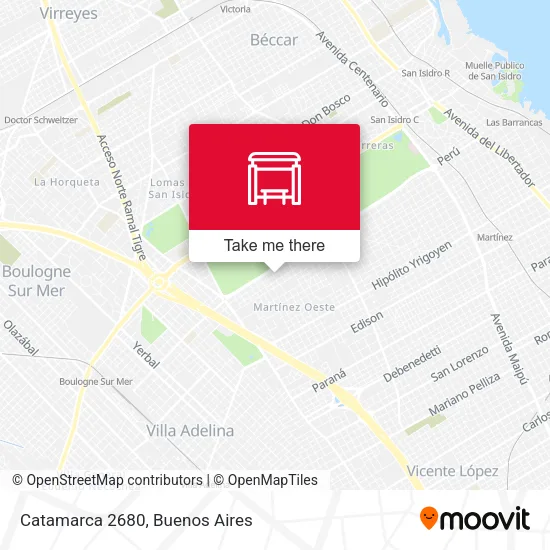 Catamarca 2680 map