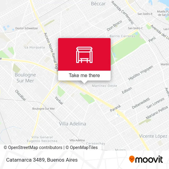 Catamarca 3489 map
