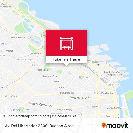 Av. Del Libertador 2230 map
