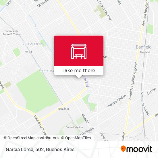 García Lorca, 602 map