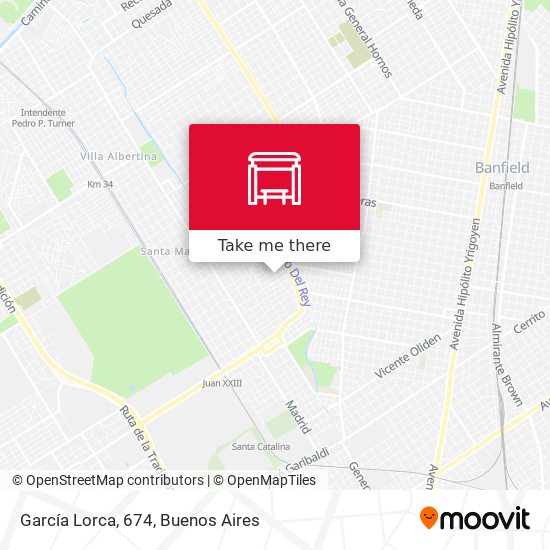 García Lorca, 674 map