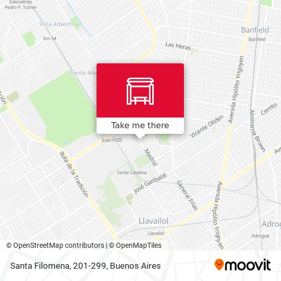 Santa Filomena, 201-299 map