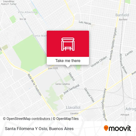 Mapa de Santa Filomena Y Oslo