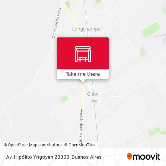 Mapa de Av. Hipólito Yrigoyen 20300