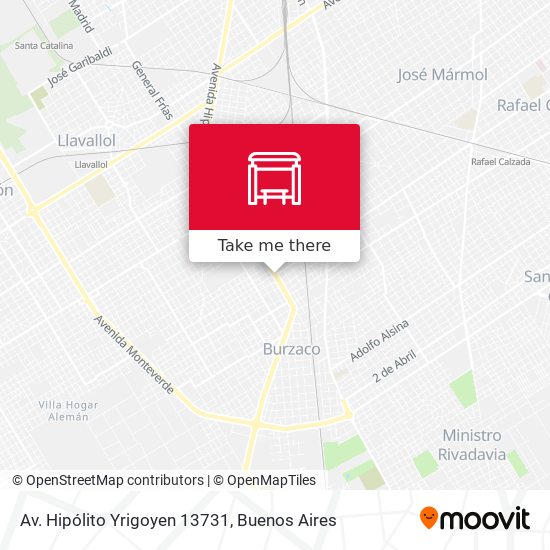Av. Hipólito Yrigoyen 13731 map
