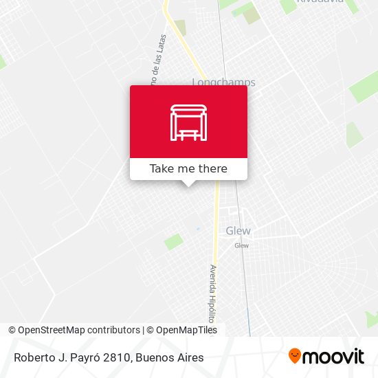 Roberto J. Payró 2810 map
