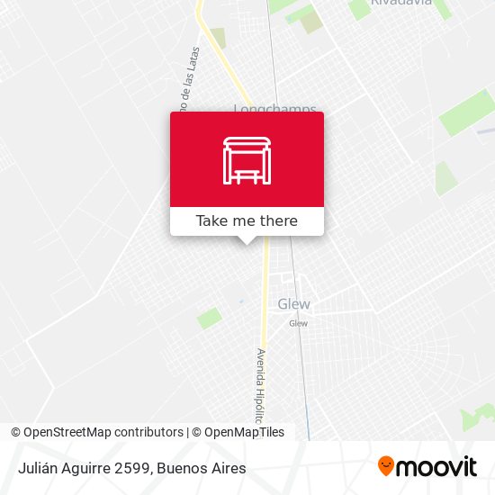 Julián Aguirre 2599 map